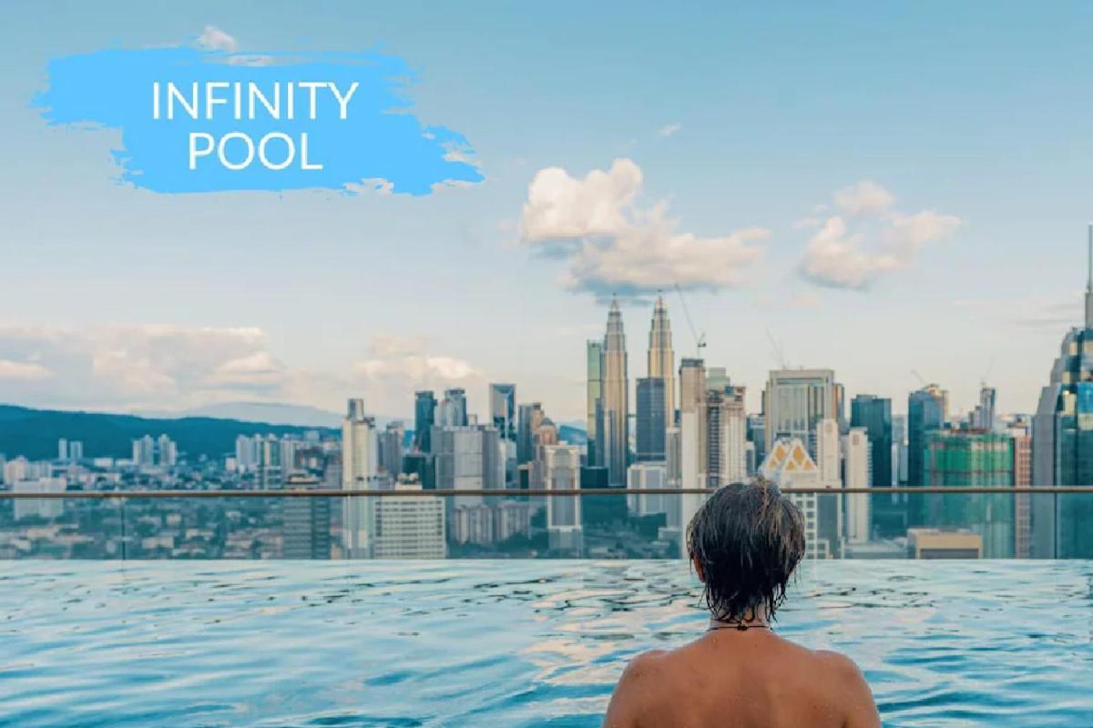 Skypool Kl Free Infinity Pool Over Kuala Lumpur Hostel Kültér fotó