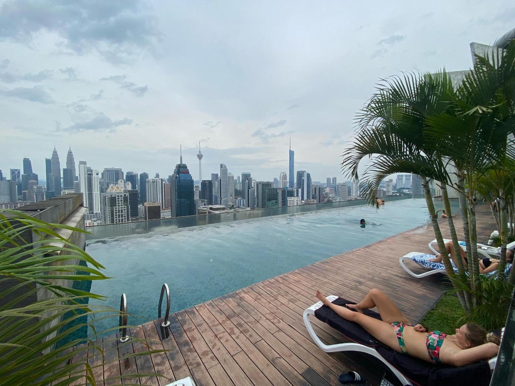 Skypool Kl Free Infinity Pool Over Kuala Lumpur Kültér fotó